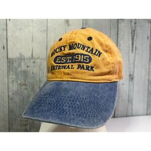 Rocky Mountain National Park Hat EST 1915 Strapback Cap Outdoor Dad Hat
